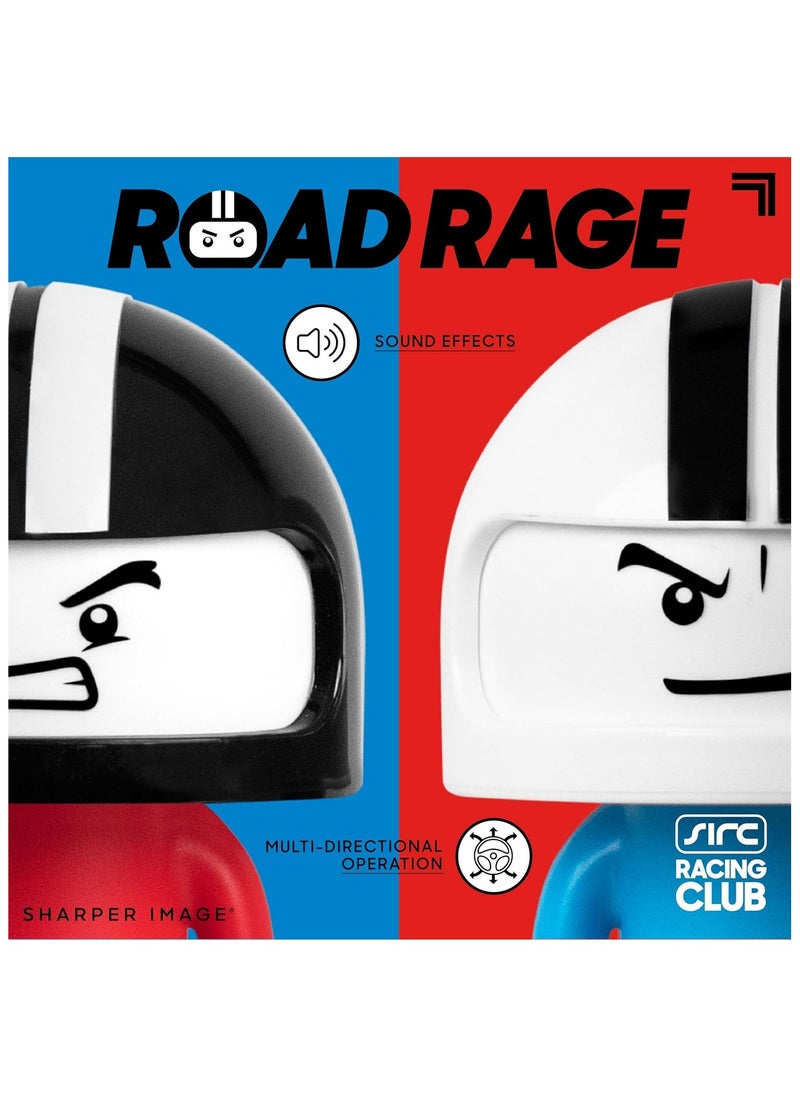Sharper Image Road Rage RC Speed Bumper Cars, Mini Remote Controlled Ejector Vehicles, 2 Player Head to Head Battle, Crash into Opponents, 2.4 GHz, Red and Blue, Ages 6 and Up  - Image 4
