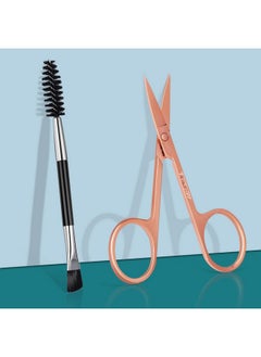 TsMADDTs Tweezers Set For Women & Menprecision Tweezers Set With Travel Casestainless Steel Tweezers For Eyebrows With Scissors Razor Mirror  - Image 5