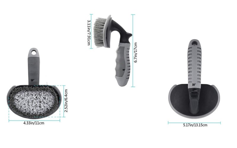 Winberg ® Car Tyre Cleaning Brush Hard Bristle Easy to Grip Handle - Tyrebrush-001 - Image 3