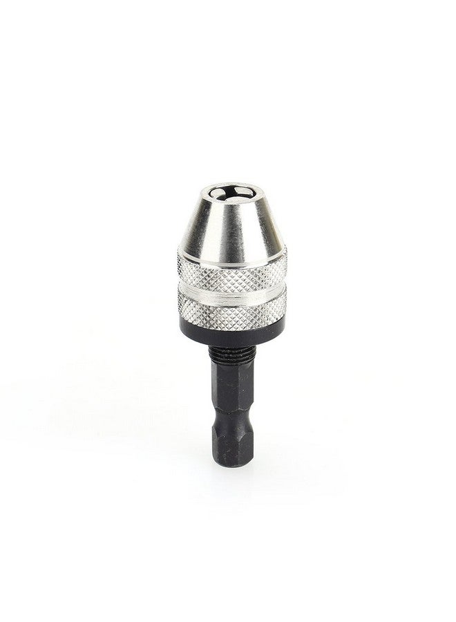 Jadeshay Jadeshay Keyless Drill Chuck Bit, 1/4" Hex Shank Drill Chuck Quick Change Adapter Converter 0.3~3.6mm Impact Drill  - Image 5
