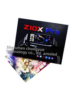 Explosions Z10X Pro Smart Watch Bluetooth Call 4 In1 Suit Gesture Control Voice Assistant-Color:Pink