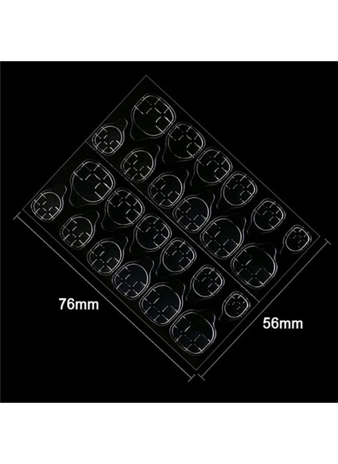 Depend - 360Pieces Nail Adhesive Glue Tape Set Waterproof Breathable Glue Tabs Double-Sided Nail Jelly Sticker Super Sticky Fake Nail Glue Stickers Transparent Flexible For Manicure Clear - Image 1