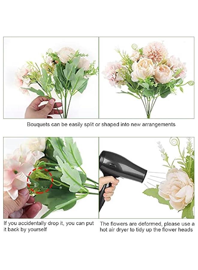 رينكس ورود صاعية م  30 وة م الفوم لو ذي فاتح وي مع جذع لاقات الزفاف التي تصعا فسك وترتيات تزيي المزل - Image 4