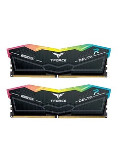 TEAMGROUP T-Force Delta RGB DDR5 Ram 32GB (2x16GB) 6000MHz PC5-48000 CL38 Desktop Memory | Black