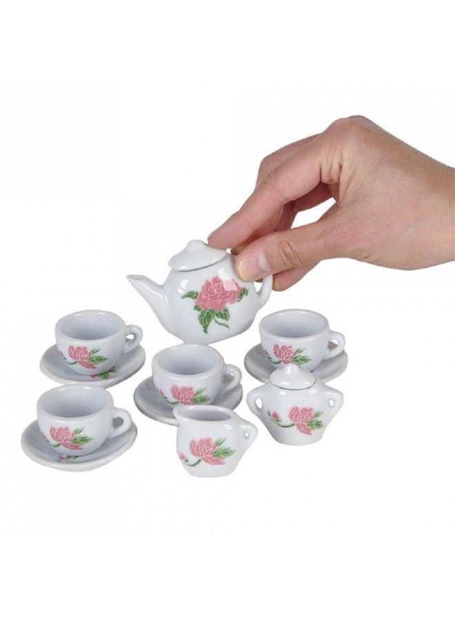 Rhode Island Novelty 13 PC Ceramic Tea Set - Image 2
