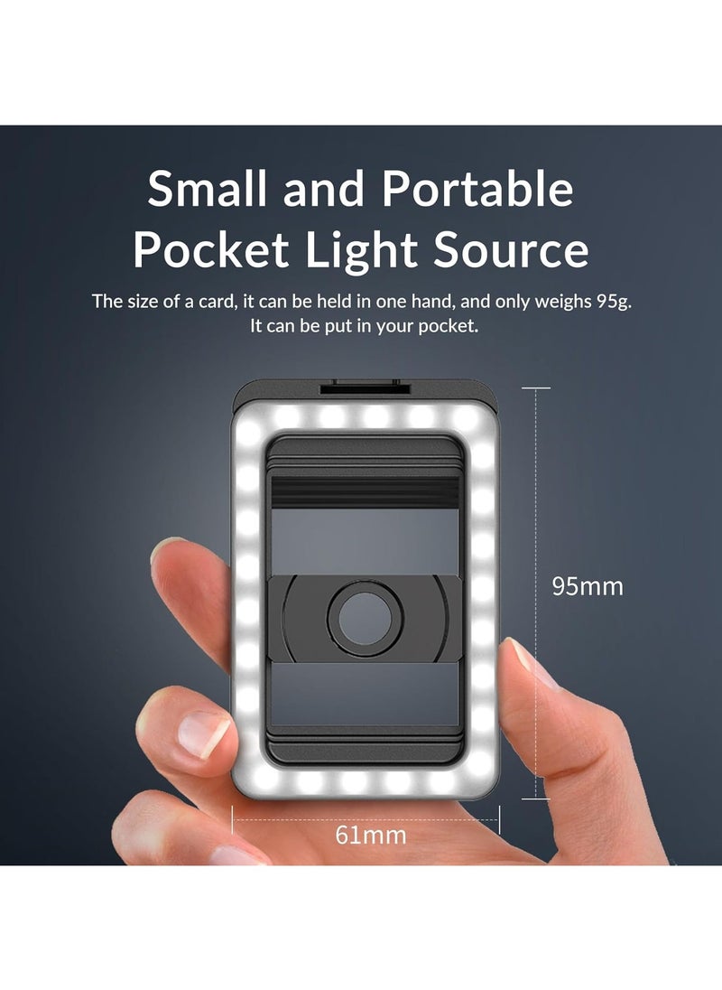 Aplex 17mm+37mm Thread Lens Adapter with LED Fill Light, One-Piece Lens Phone Adapter for Android/iPhone, Lens Attachments for Macro/Wide Angle/Fisheye/Flow/Radial/Star Filter/Kaleidoscope Lens  - Image 3