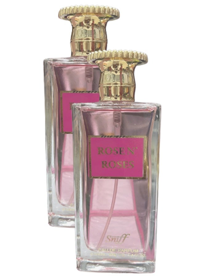 Sniff 2 Pieces Rose N Roses Perfume For Women 100ml EDP - Image 1