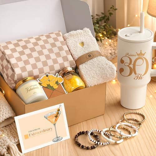 Mirasphere 30th Birthday Gifts for Women - 30 Year Old Birthday Gifts for Women - Happy 30th Birthday Gifts for Woman with Tumbler - Unique 30 th Gift Ideas for Her Woman Friend Sister Ladies - Image 2