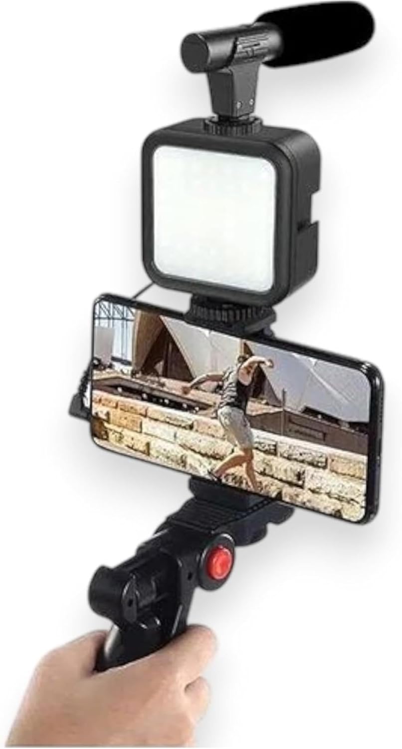 الكيان الكيان Selfie Stick Tripod 3 In 1 With Led Light Ring 490 g ZCB288B02B35F2AFF284FZ