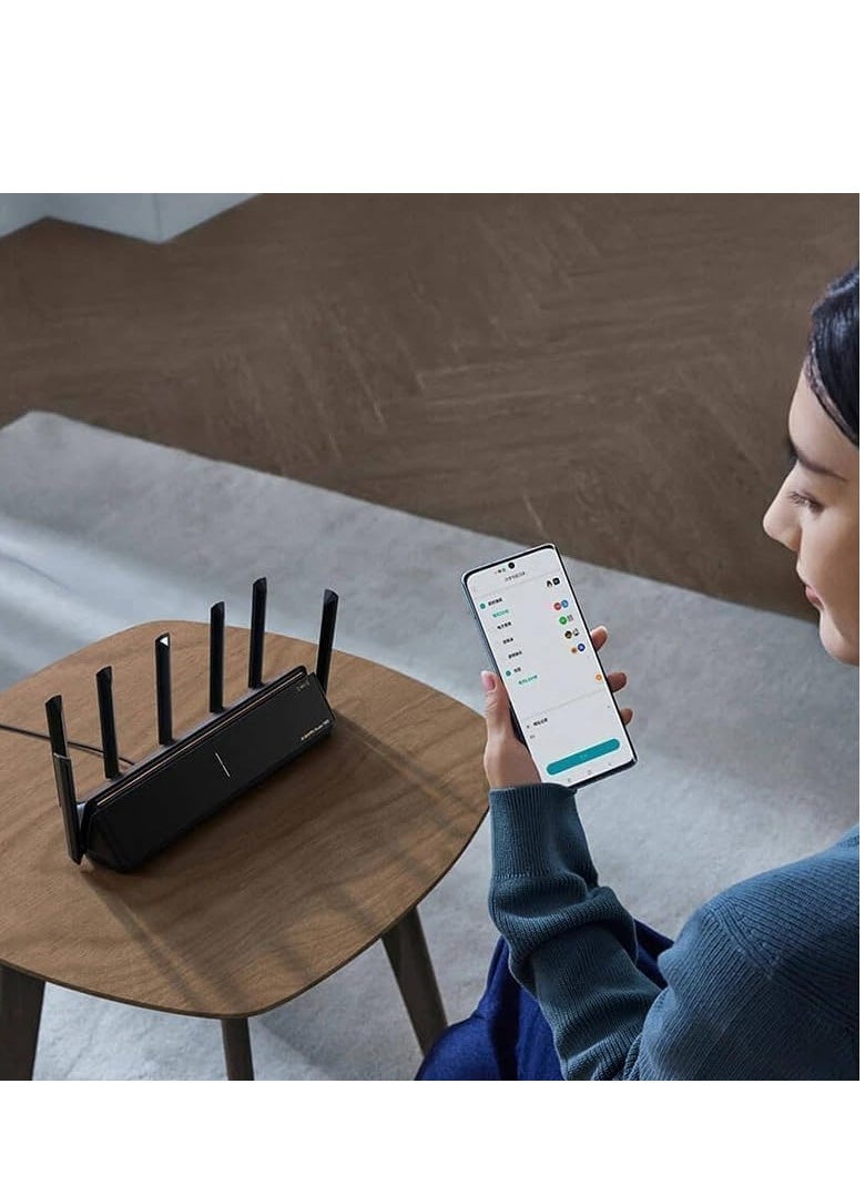 xiaomi Router BE7000 global new version 2024 Original 2500M Dual Band WiFi 6 Enhance NFC Smart Home (RC06) English system