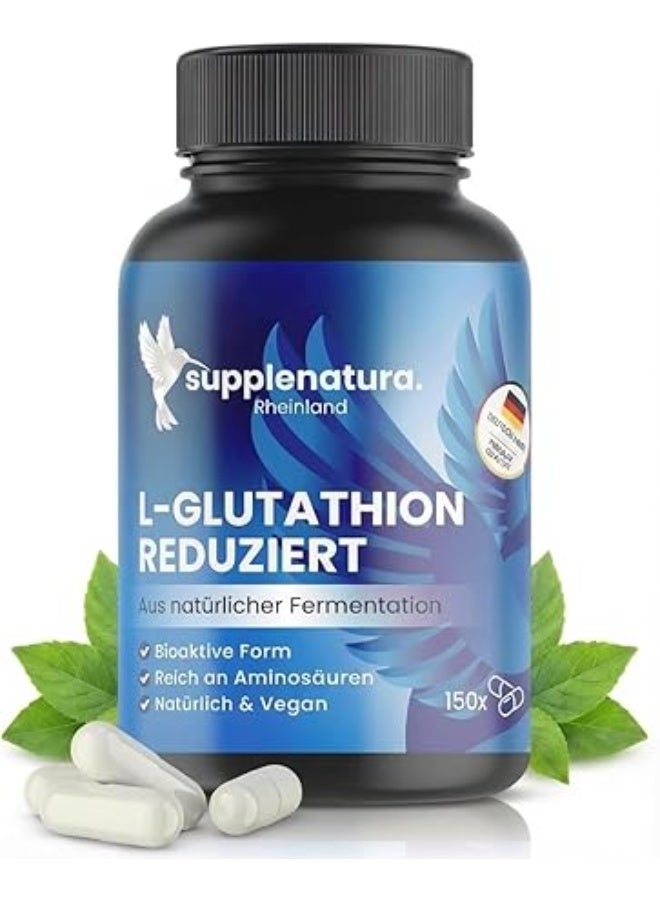 glutathione germany Supplenatura Rheinland L-Glutathione (Reduced) 98% | 500 mg – 150 Capsules  Antioxidant Support & Immune System Support Made in Germany | Best Price  Bahrain