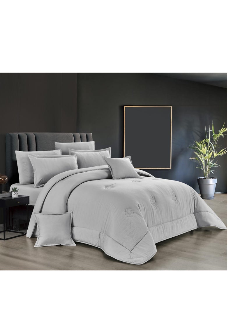 Red Rose A royal plain double comforter set that adds beauty and elegance to your room 