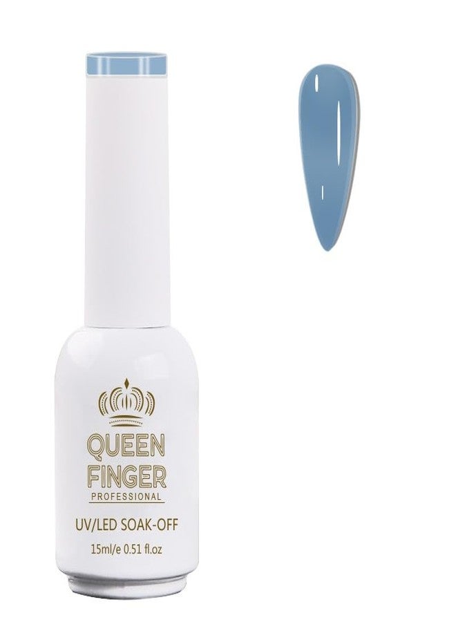 QUEENFINGER Gel Polish 15ml Soak Off Spring Nail Art Manicure Salon DIY Design Decoration at Home UV Lamp Needed (55) - Image 1