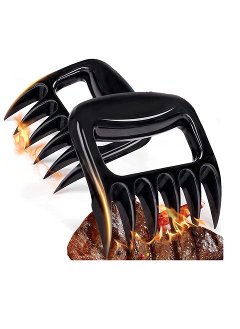 Meat Shredder,Barbecue Shredding Claws, Pair of Bear Claw for Slow Cooked