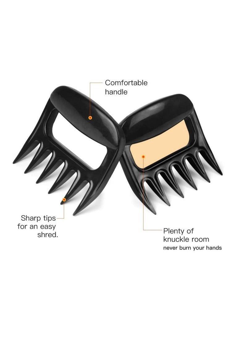 Premify - Meat Shredder,Barbecue Shredding Claws, Pair of Bear Claw for Slow Cooked - Image 1