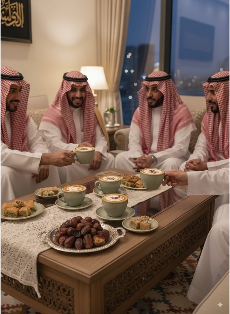 Shuer Ceramic coffee cup, Latte coffee cup，Cappuccino coffee cup，Cup and Saucer Set Suitable for Home Office Restaurant Gifts Garden Party Home Afternoon Tea Set Ceramic Milk Tea Cup Water Cup - Image 2