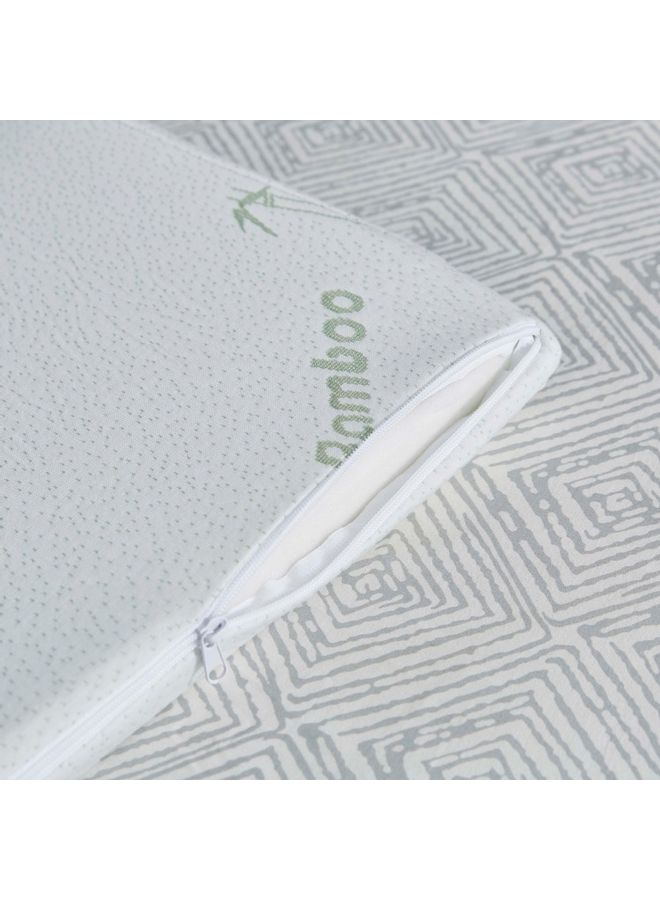 Home Box Comfort Bamboo Memory Foam Mattress Topper  - Image 5