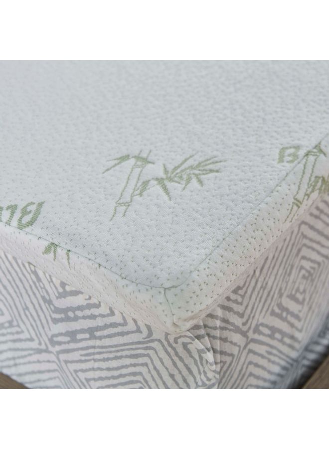 Home Box Comfort Bamboo Memory Foam Mattress Topper  - Image 3