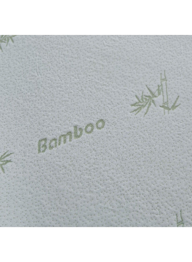 Comfort Bamboo Memory Foam Mattress Topper