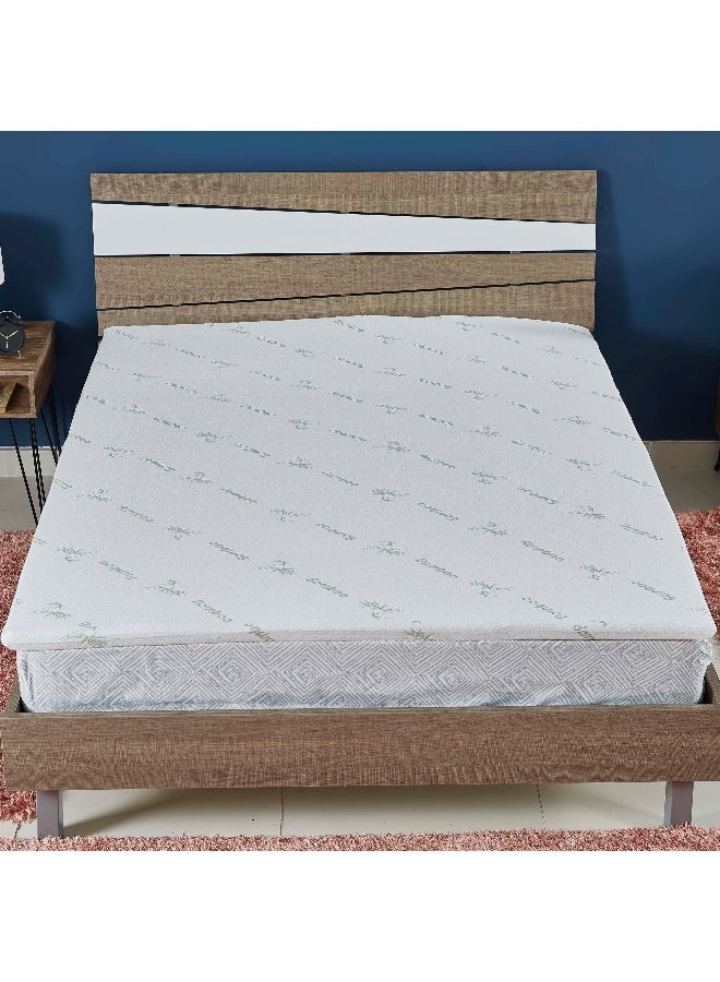 Comfort Bamboo Memory Foam Mattress Topper
