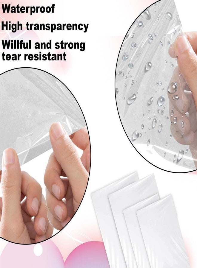 Engorgio 4 Pcs Large Balloon Bags, Plastic Balloon Transport Bags, Transparent Giant Storage Bags,59x70.8''(2pcs) 51.1x59''(2pcs),Balloon Storage Bags for Wedding,Party and Large Items(NOT Ballons) - Image 3