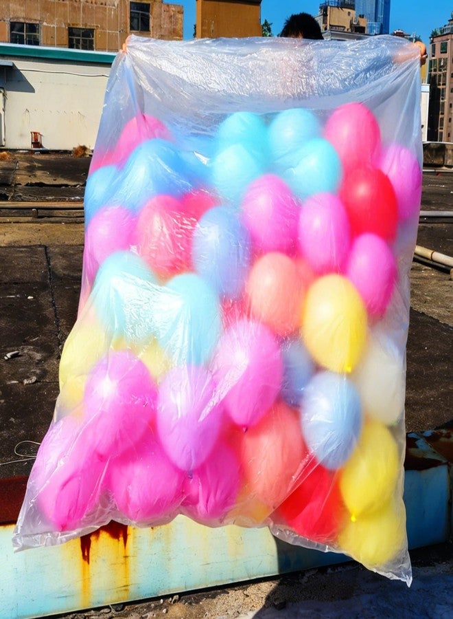 Engorgio 4 Pcs Large Balloon Bags, Plastic Balloon Transport Bags, Transparent Giant Storage Bags,59x70.8''(2pcs) 51.1x59''(2pcs),Balloon Storage Bags for Wedding,Party and Large Items(NOT Ballons) - Image 1