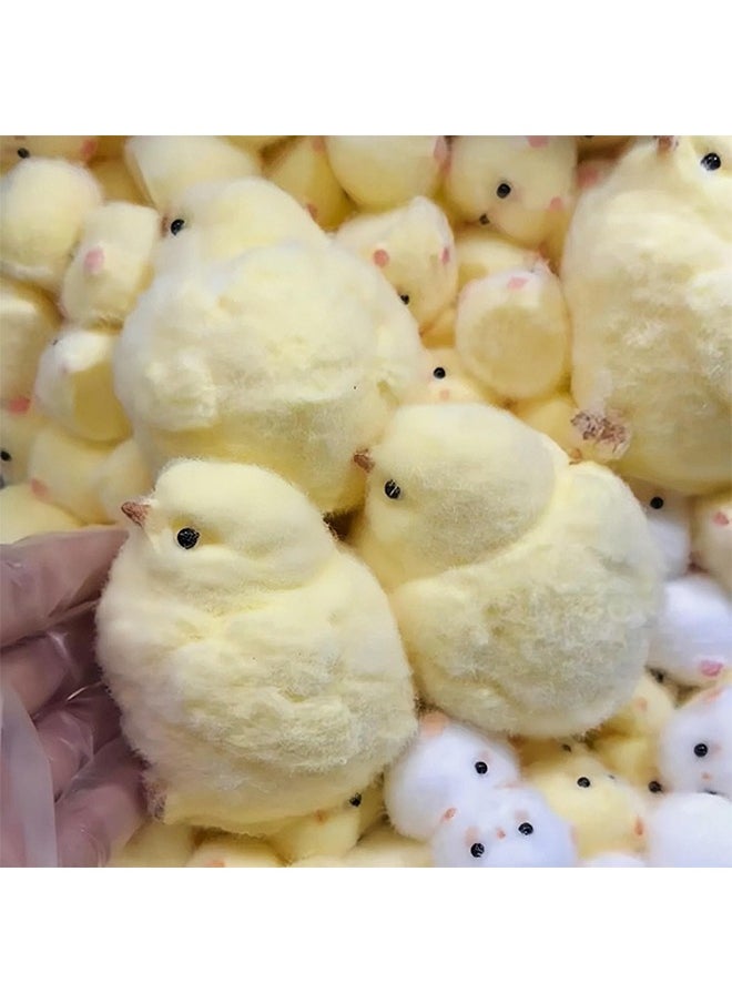 null - Handmade Chicken Soft Toy Silicone Squeeze Toy Baby Squeeze Happy Stuffed Baby Chicken Squeeze - Image 1