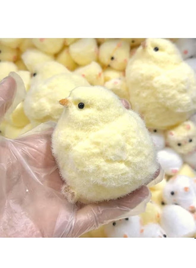 Handmade Chicken Soft Toy Silicone Squeeze Toy Baby Squeeze Happy Stuffed Baby Chicken Squeeze - Image 1
