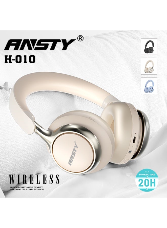 ANSTY Bluetooth Headset - Crystal Clear Audio, Long Battery Life & Ergonomic Comfort - Image 3
