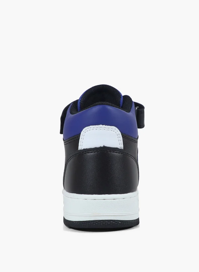 GAP Boys' BOSTON MID High Top Sneakers with Hook and Loop Closure - GPK5217140092