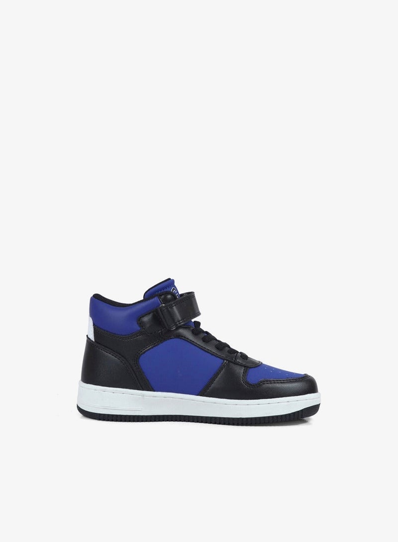 GAP Boys' BOSTON MID High Top Sneakers with Hook and Loop Closure - GPK5217140092 - Image 1