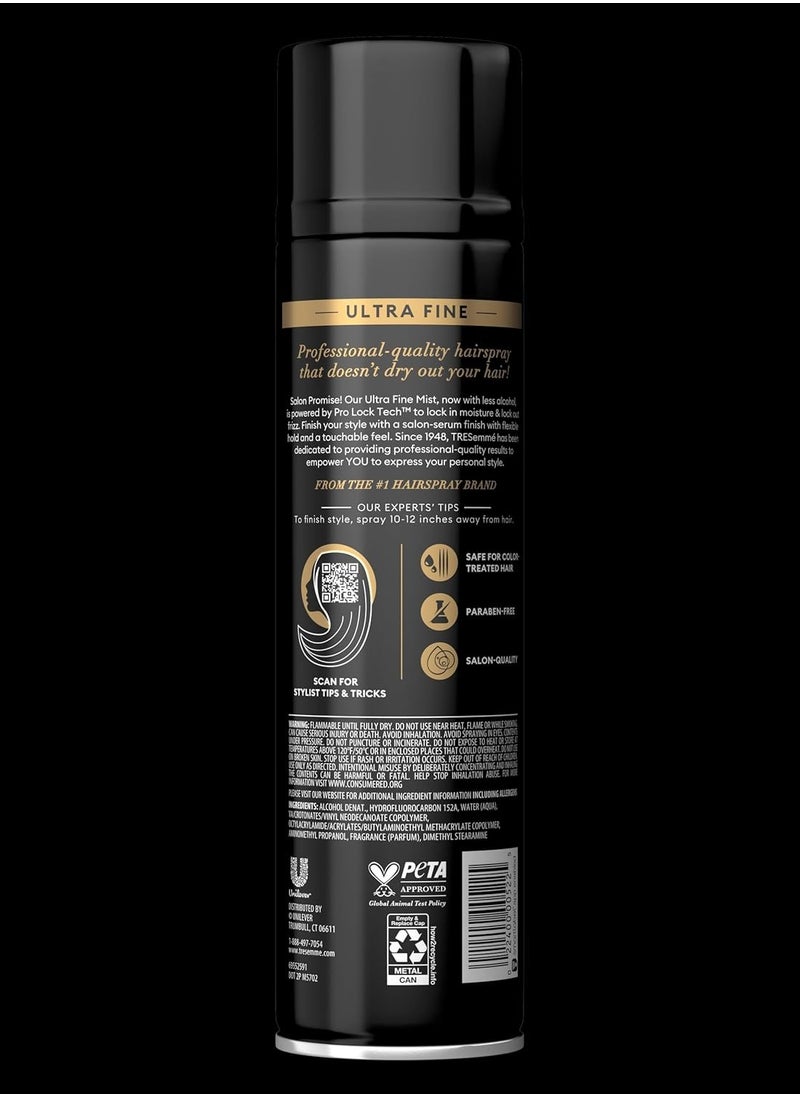 TRESemmé TRESemmé TRESemmé Flexi-Finish Hairspray for Frizz-Free Look, Ultra-Smooth Mist with All-Day Humidity Resistance, 11 oz (311 g)  - Image 3