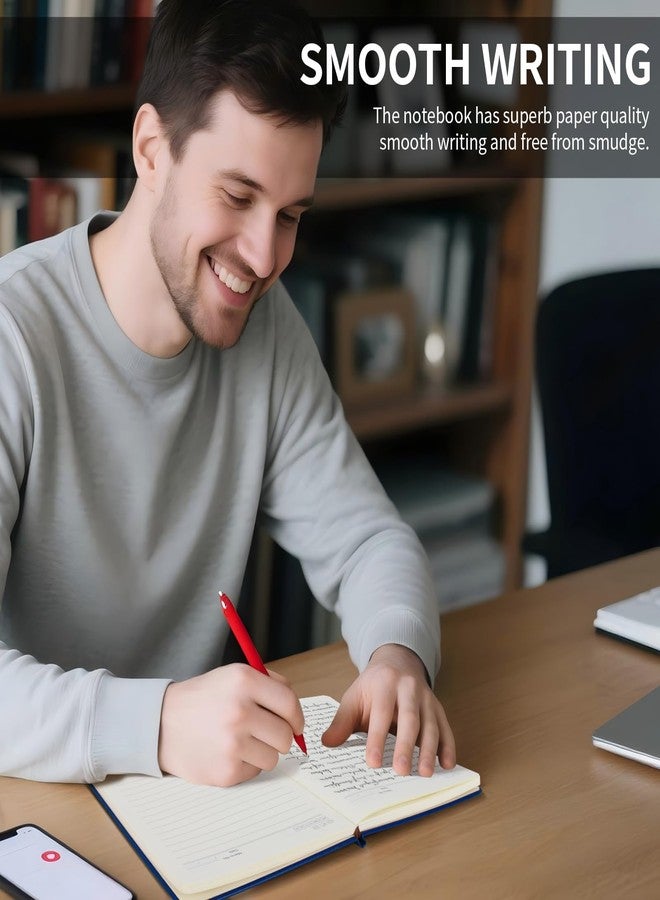 WHLBHG دفتر كتابة بتصميم ثعلب من WHLBHG، هدية لمحبي الثعالب، هدية لمحبي الحيوانات، هدية بتصميم ثعلب، هدايا للنساء، دفتر كتابة بتصميم ثعلب لطيف (ثعلب - أزرق داكن) - Image 5