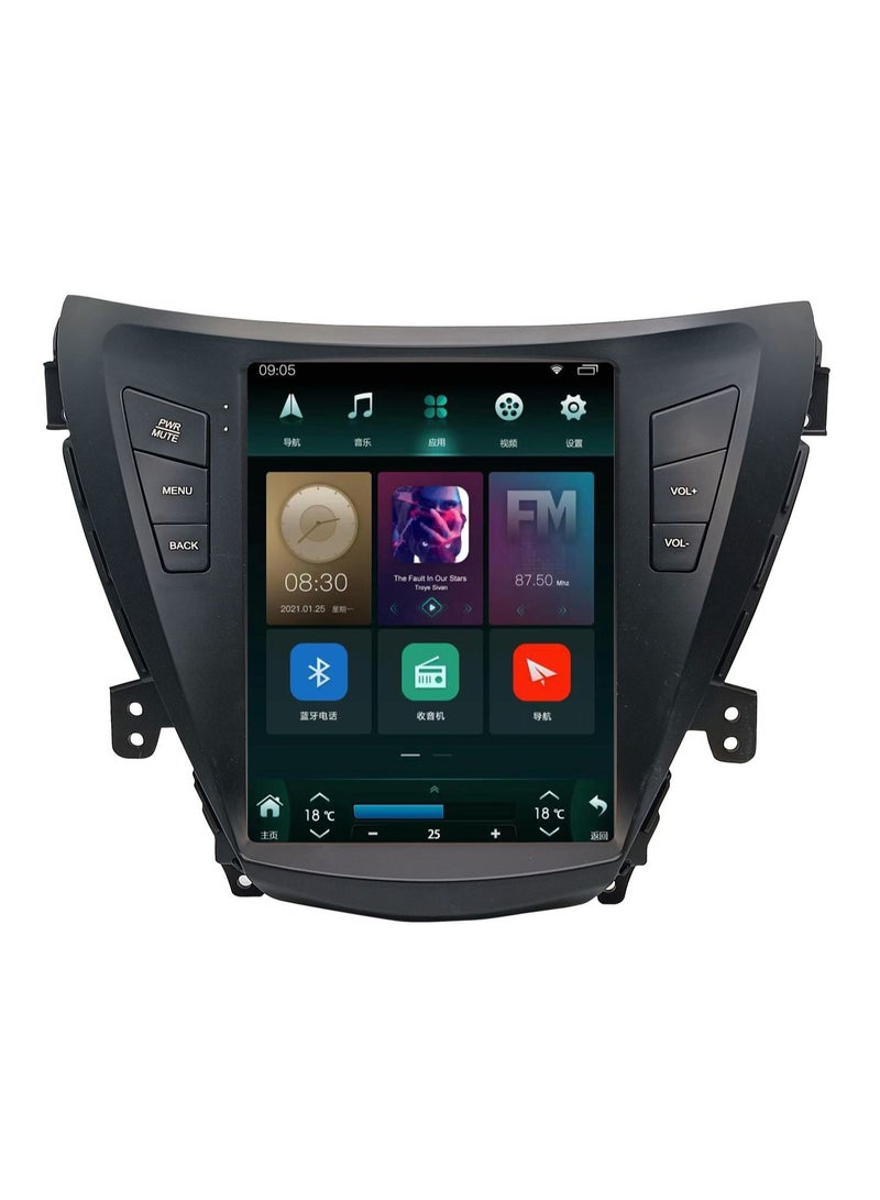 ام ان تي هيونداي إلنترا 2012-2013 شاشة 9.7 بوصة أندرويد 12 – تحديث ذكي لسيارتك - Image 1