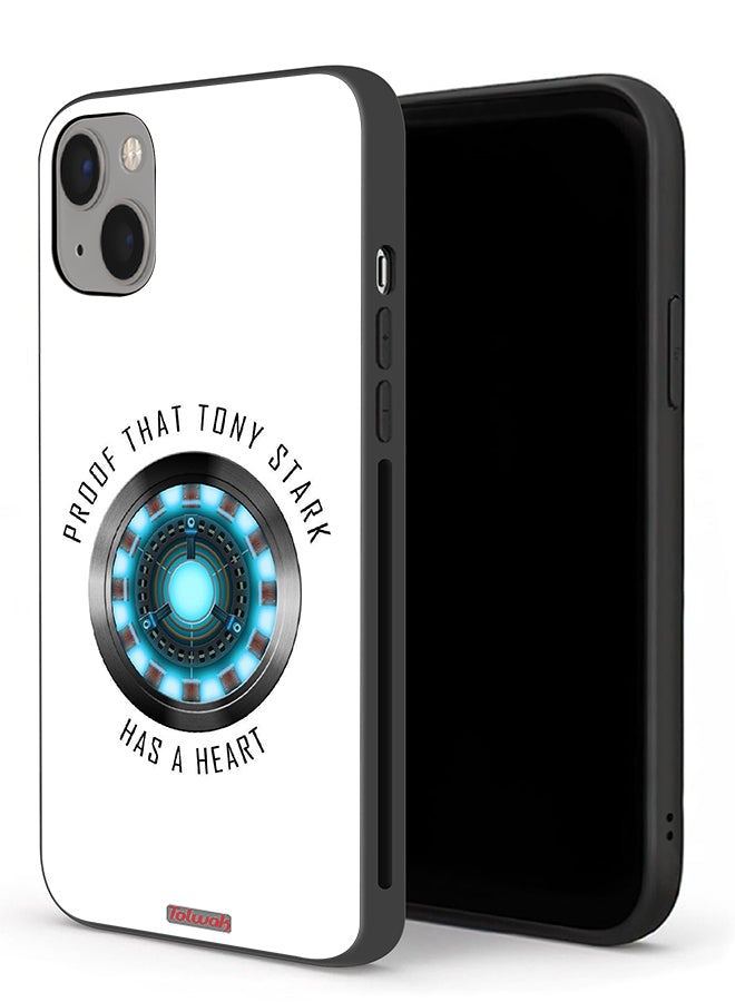 Tolwak Apple iPhone 13 mini Protective Case Proof That Tony Stark Has A Heart - Image 1