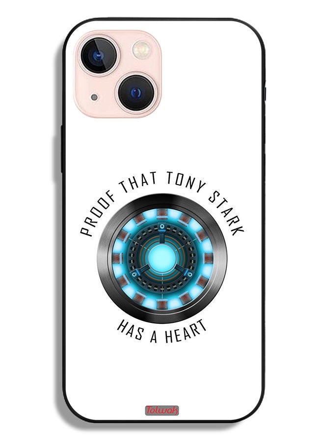 Tolwak Apple iPhone 13 mini Protective Case Proof That Tony Stark Has A Heart - Image 2