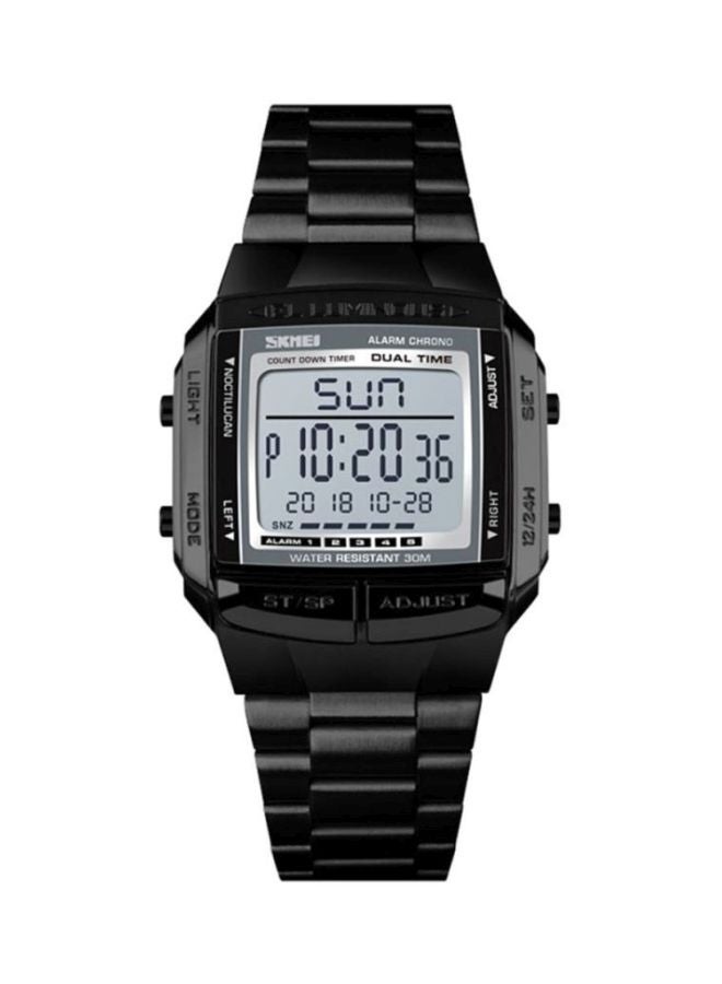 NIBEMINENT Men's Water Resistant Digital Watch 1381 - Image 1