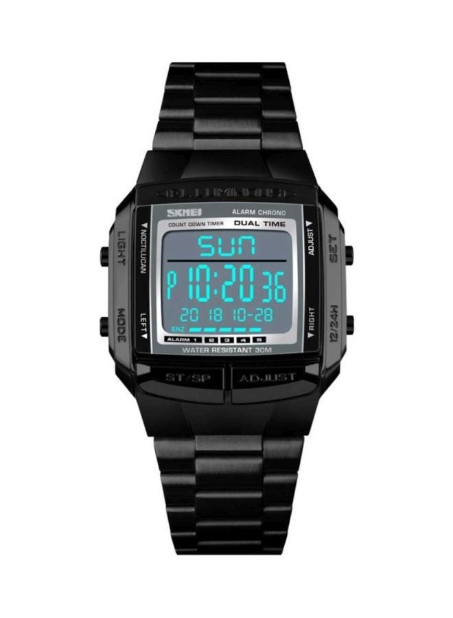 NIBEMINENT Men's Water Resistant Digital Watch 1381 - Image 4