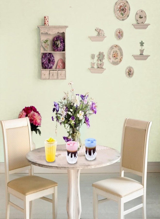 HOMICO مجموعة من 5 أكواب شاي حليب مصغرة لبيوت الدمى، مشروبات مصغرة لبيوت الدمى، أكواب صغيرة لأدوات المطبخ المصغرة، مقهى مصغر - Image 5