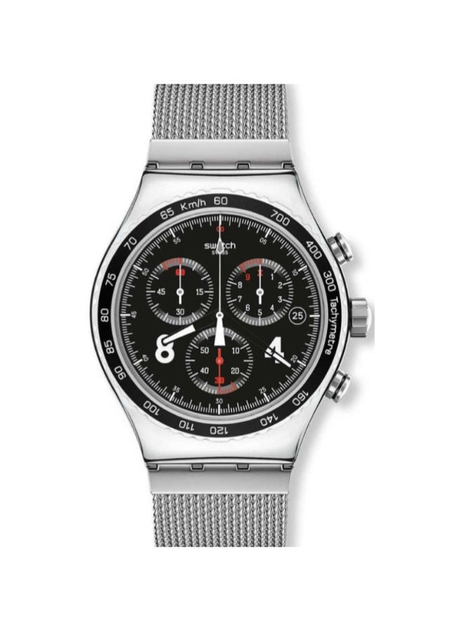 Swatch Stainless Steel Chronograph Wrist Watch YVS401GB - Image 1