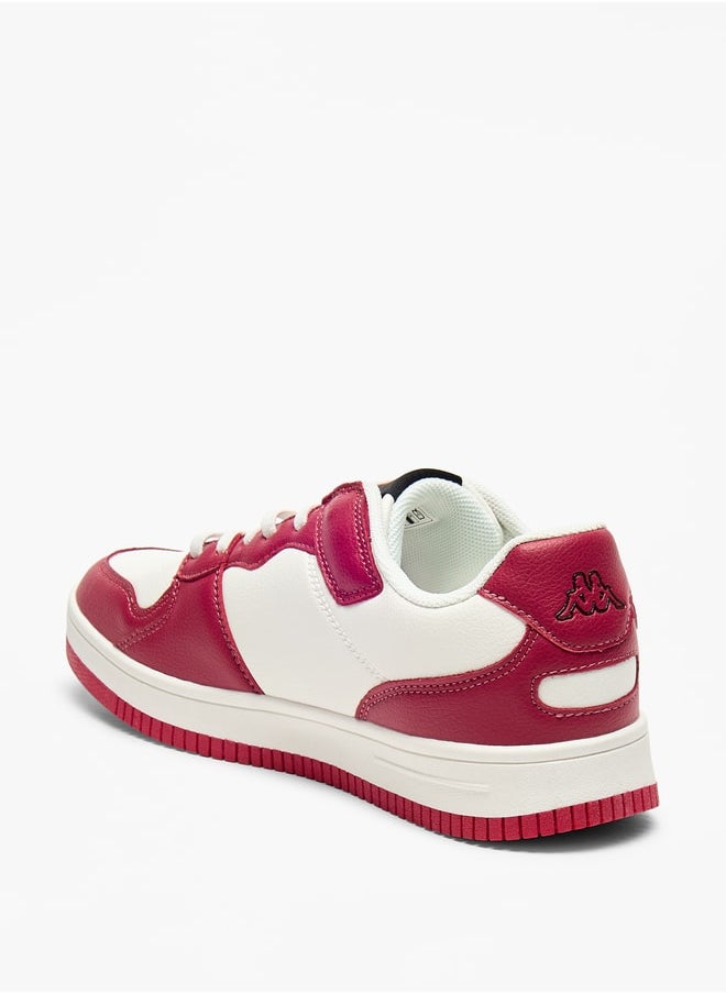 Kappa Women's Colourblock Sports Shoes with Lace-Up Closure  - Image 2