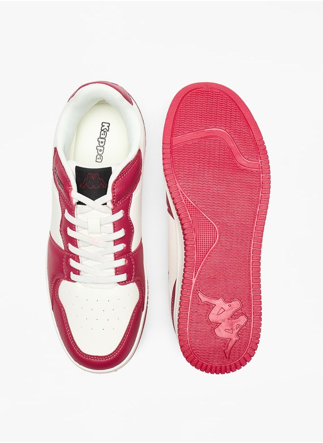 Kappa Women's Colourblock Sports Shoes with Lace-Up Closure  - Image 4
