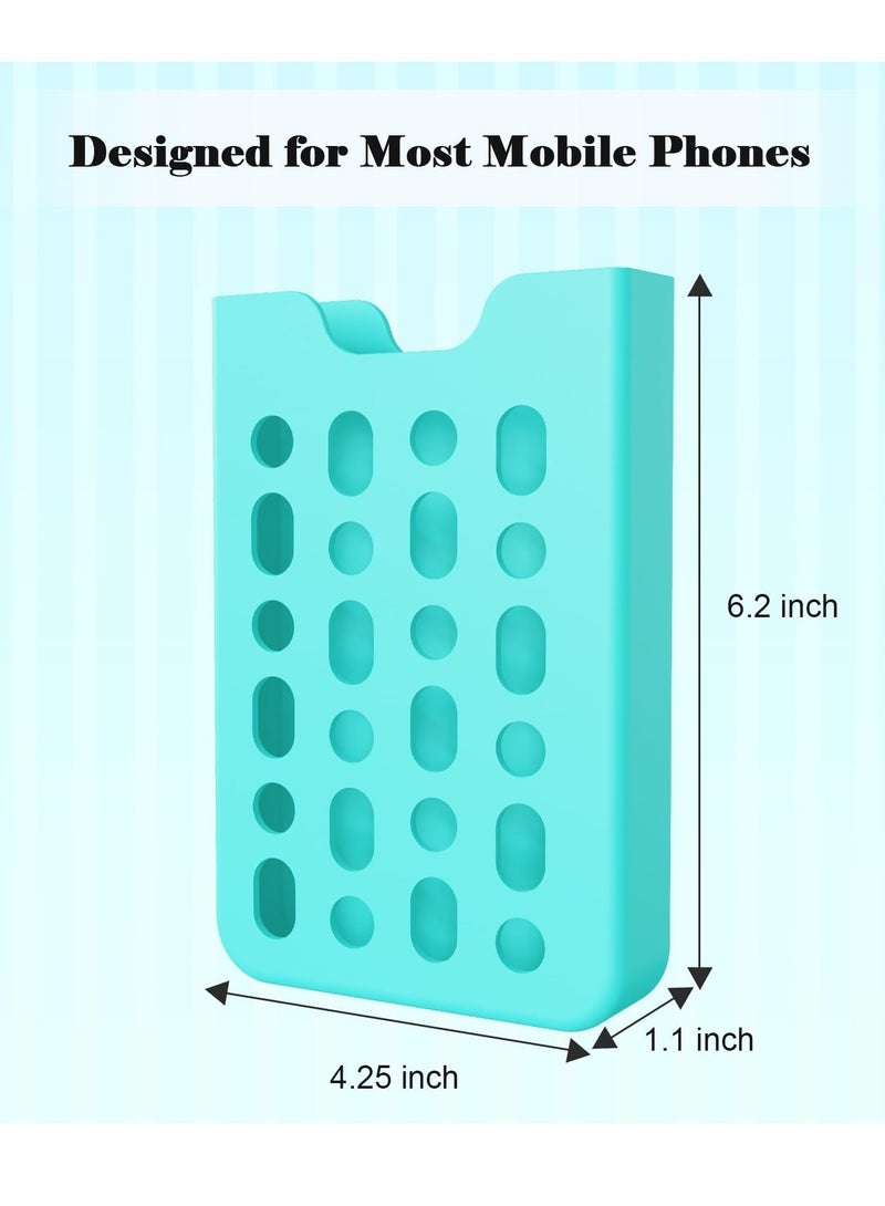 KASTWAVE Phone Holder Fit for Bogg Bag, Universal Lightweight Durable Insert Case, Phone Case Holder Accessories, Soft Silicone Phone Accessories Compatible with Tote Bag ( Blue)  - Image 2