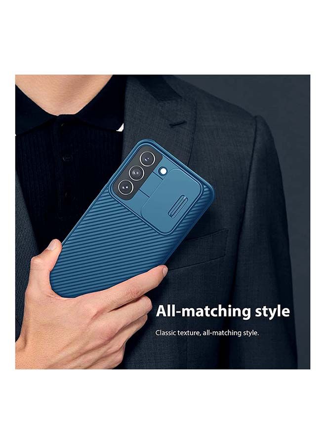 Nillkin Galaxy S22 Plus Case with Camera Cover, CamShield Pro Case with Slide Camera Protection, Slim Fit Thin Shockproof Cover for Samsung Galaxy S22+ Blue - Image 4