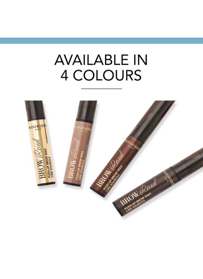 BOURJOIS PARIS - Brow Reveal Push-up Styling Wax - 01 - Clear, 6ml - Image 1