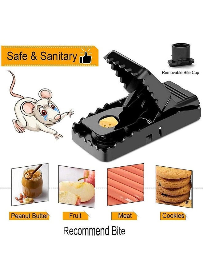 6-Piece Mouse Traps, Mice Traps for House, Household Mouse Trap, Indoor Quick And Effective For Home And Pet Safety