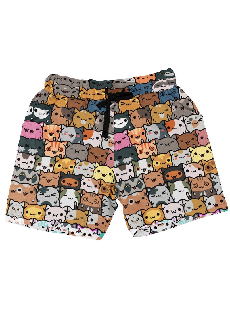 Generic - Cat beach shorts - Image 1