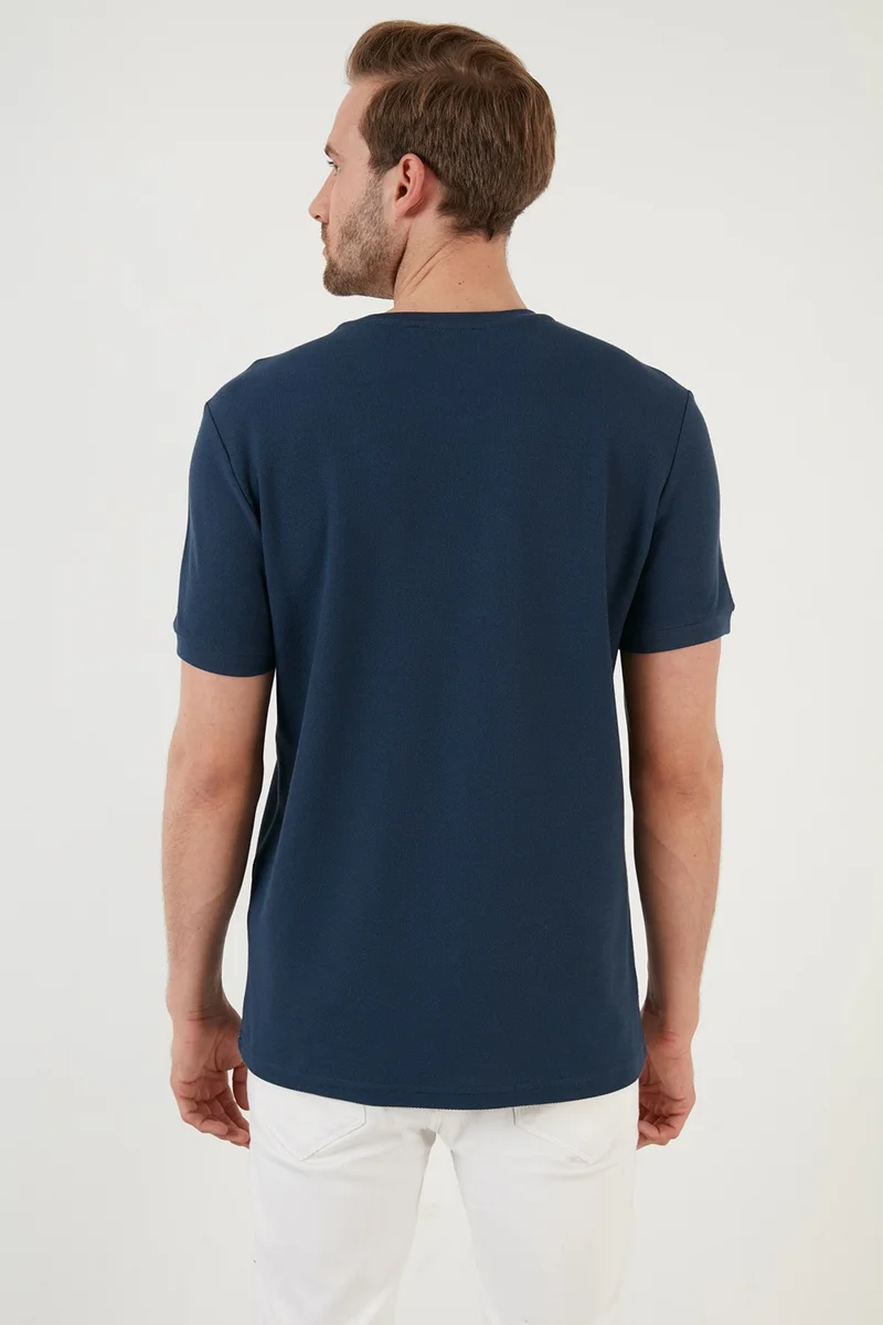 بوراتي Cotton Crew Neck Basic T Shirt Men's T Shirt 5902387