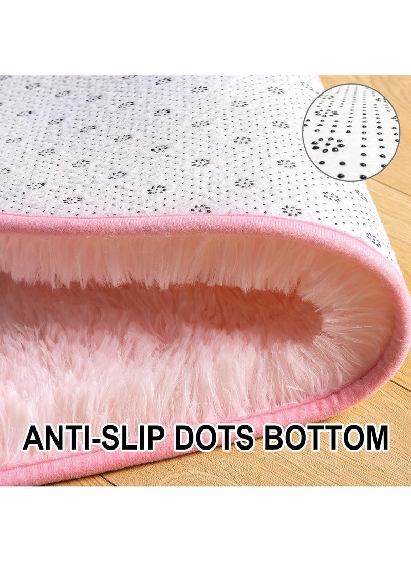 Bluejw 50*80cm Bedroom Bedside Living Room Simple Thickened Carpet - Image 5