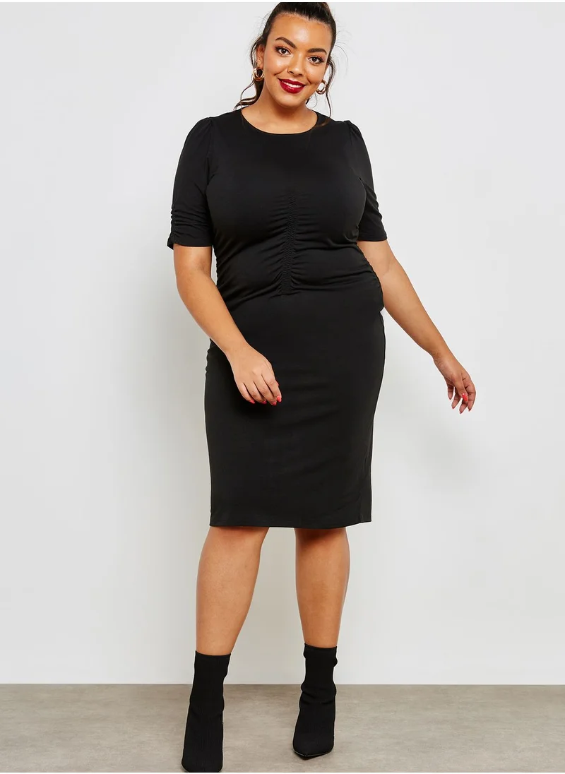 Simply Be Puff Sleeve dress